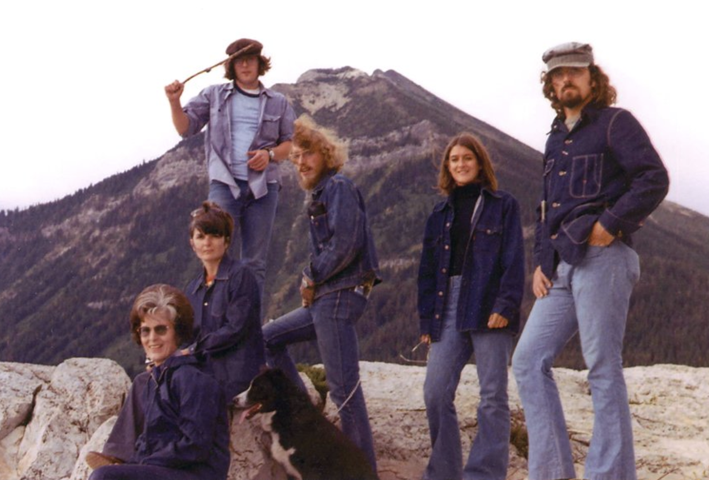 “My family on a camping trip in the Canadian Rockies, 1970.”