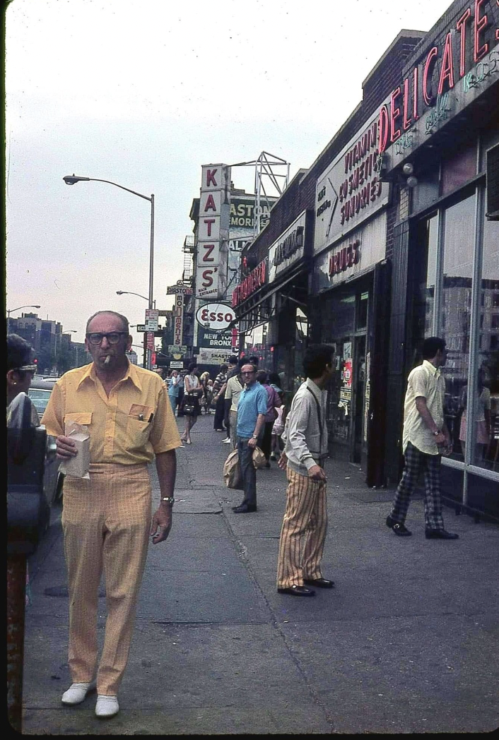 Katz's Deli, NYC, summer 1970.