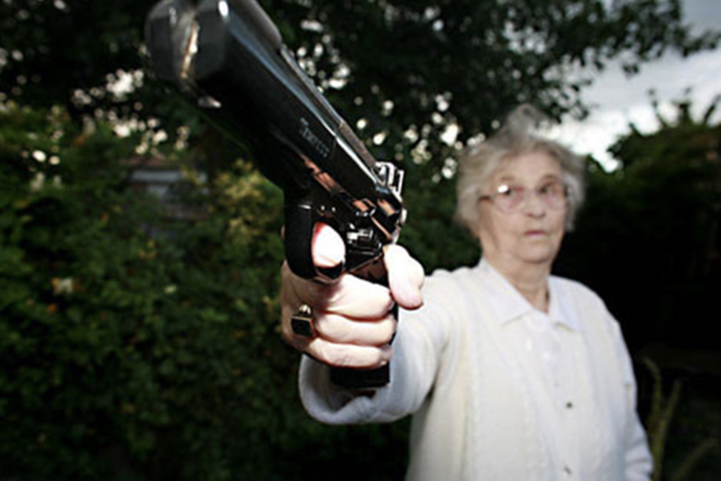 42 Old Ladies Armed to the Dentures 