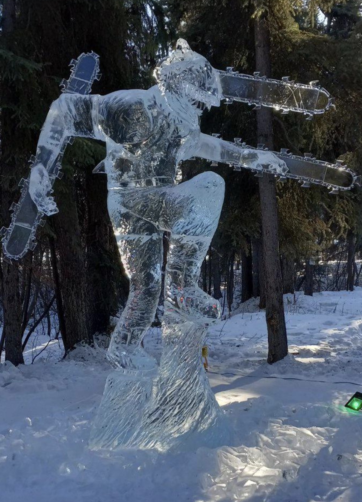 ice sculpture chainsawman