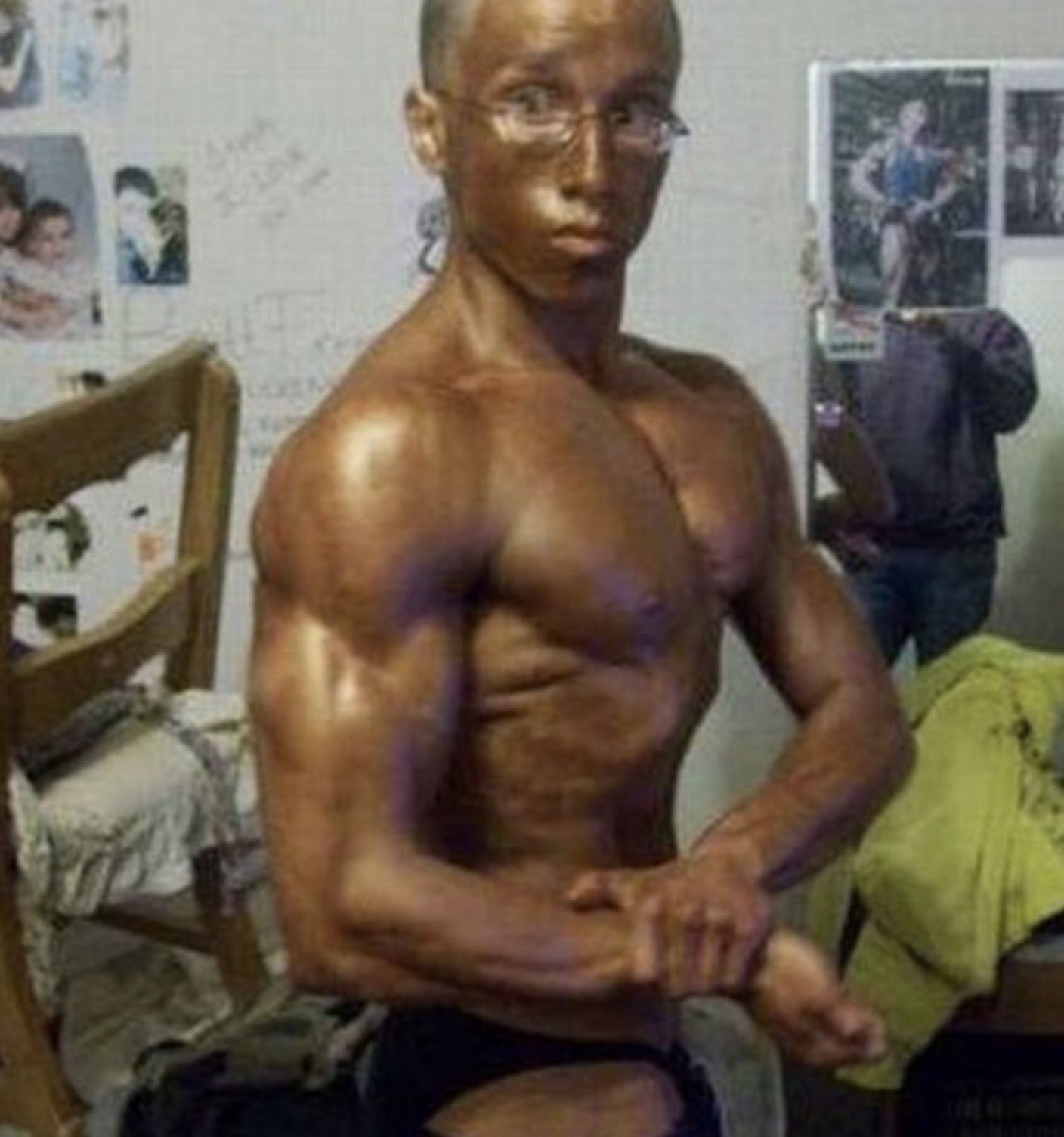 dark spray tan men