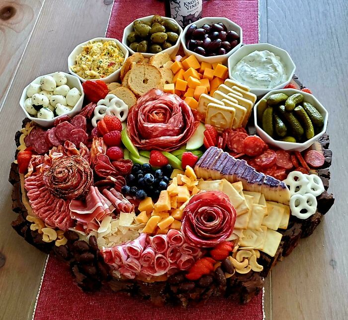 This Charcuterie board is next level!