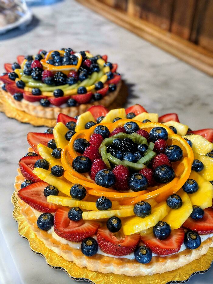 Fruit Tarts that are worthy of a food magazine or recipe book.