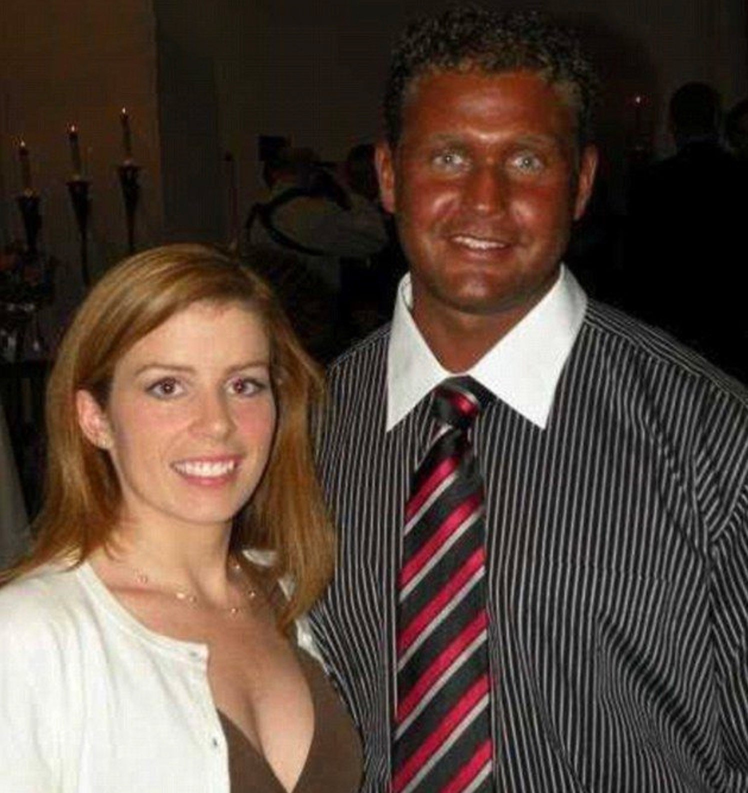 bad spray tan man