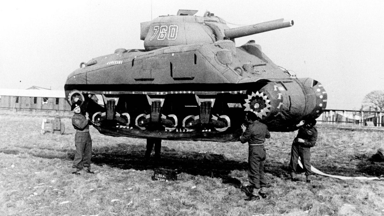 ww2 fake tanks - 760