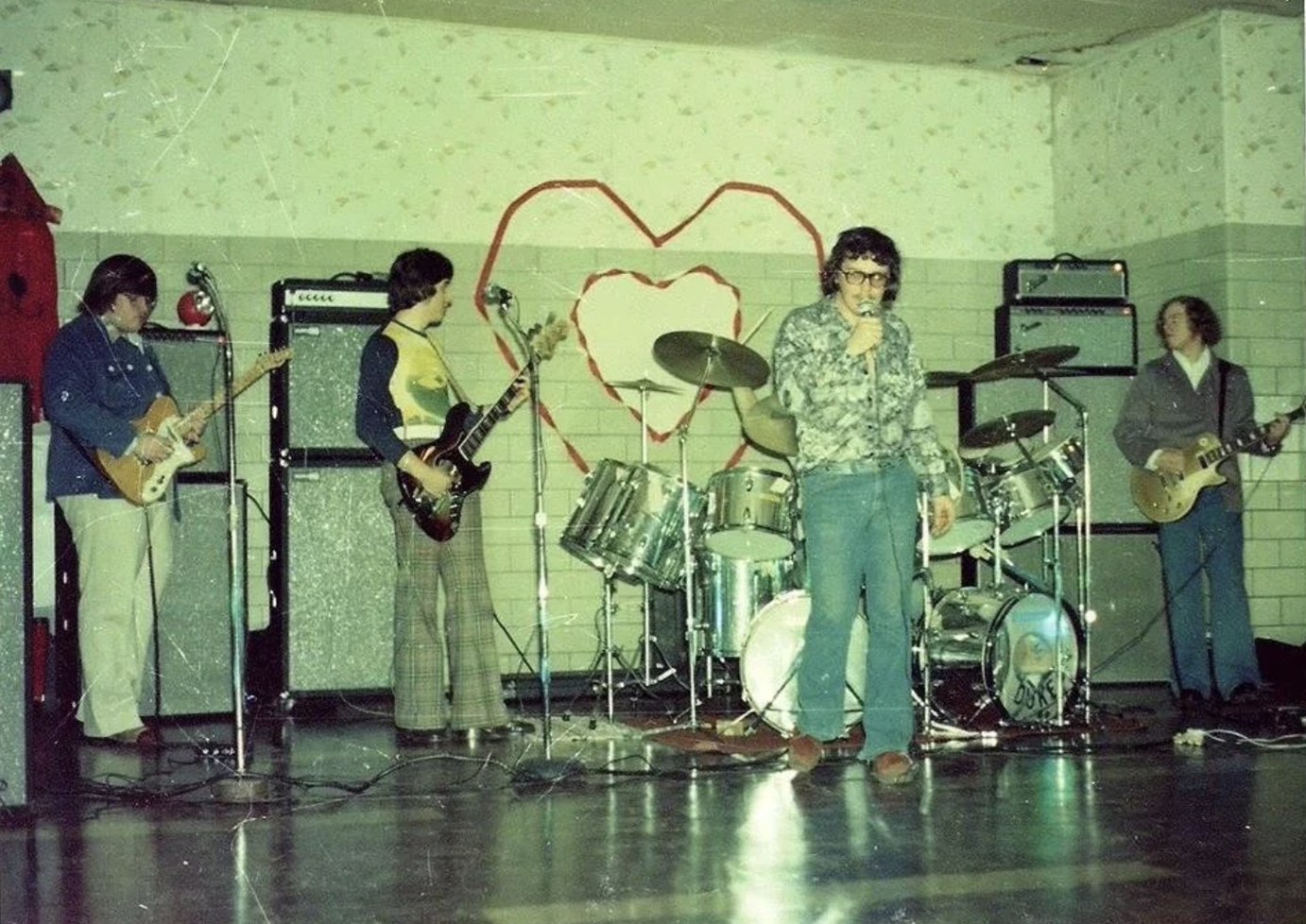 1975 high school dance band, “Tremor.”