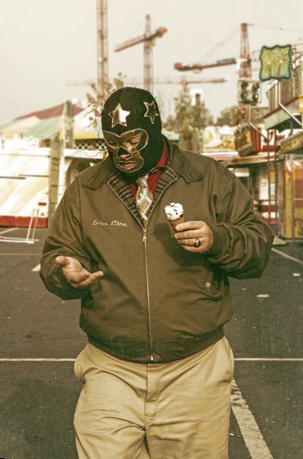 50 Luchadores Going About Their Everyday Lives