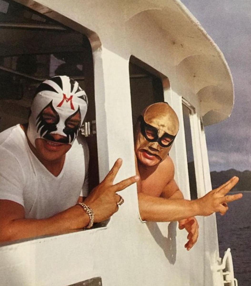 50 Luchadores Going About Their Everyday Lives