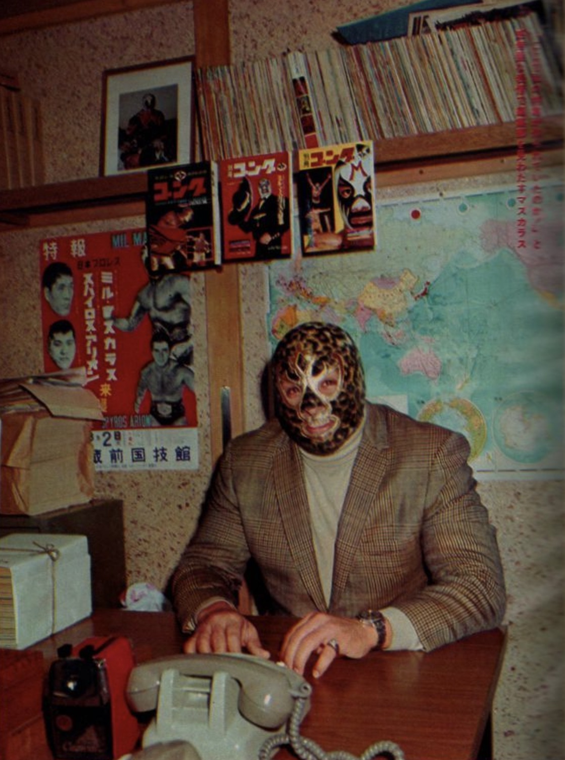 50 Luchadores Going About Their Everyday Lives