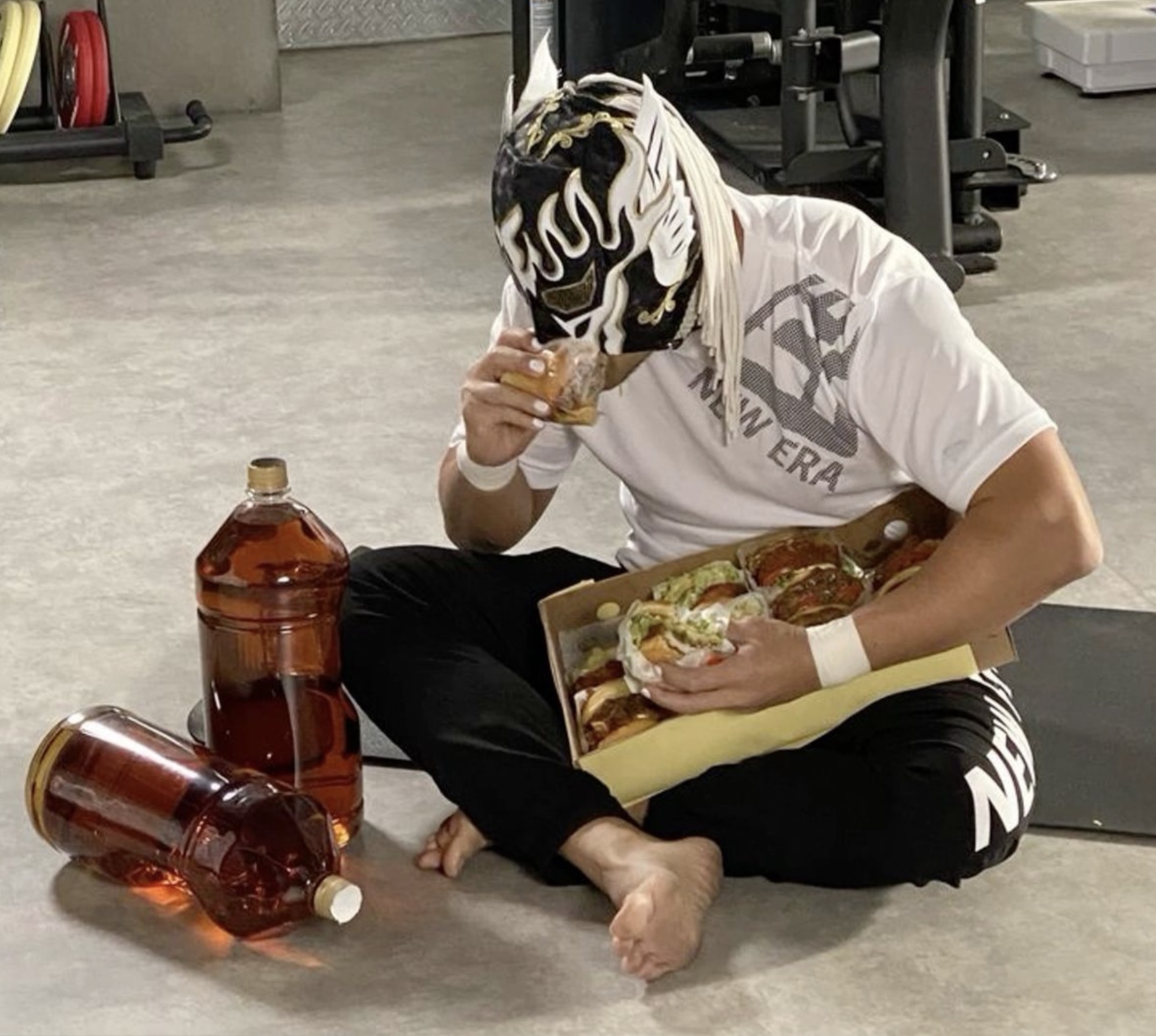 50 Luchadores Going About Their Everyday Lives