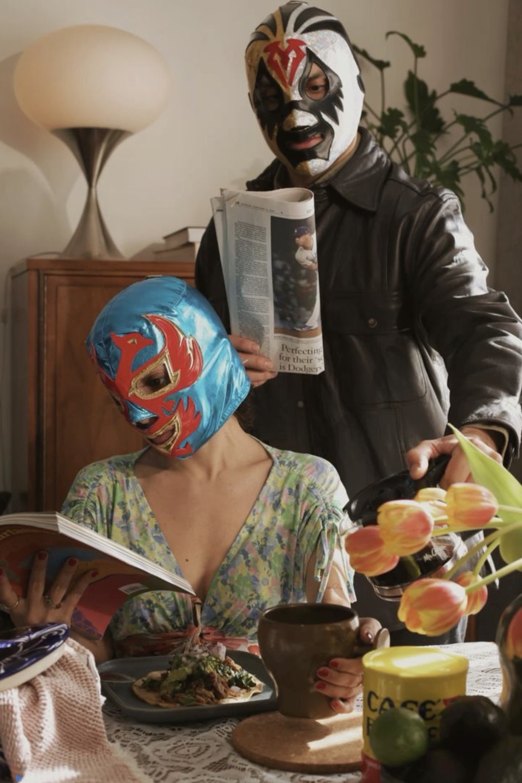 50 Luchadores Going About Their Everyday Lives