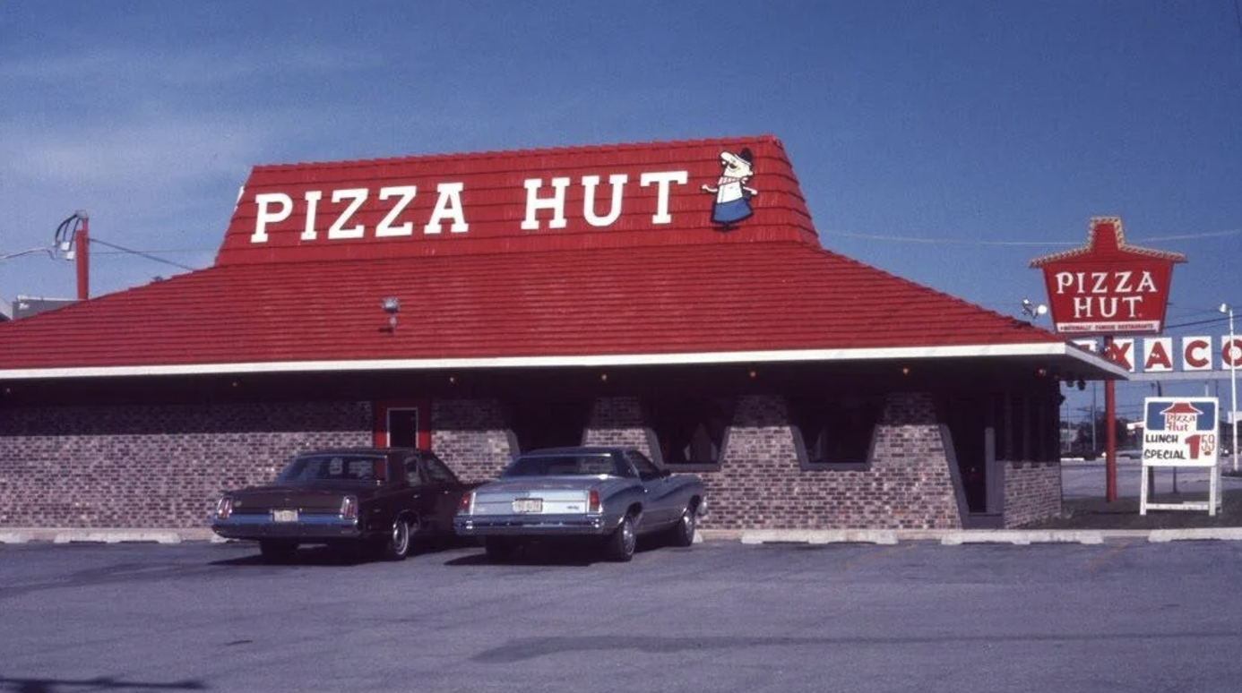 pizza hut in the 70s - Pizza Hut Pizza Hut Ack Lunch Cpecial