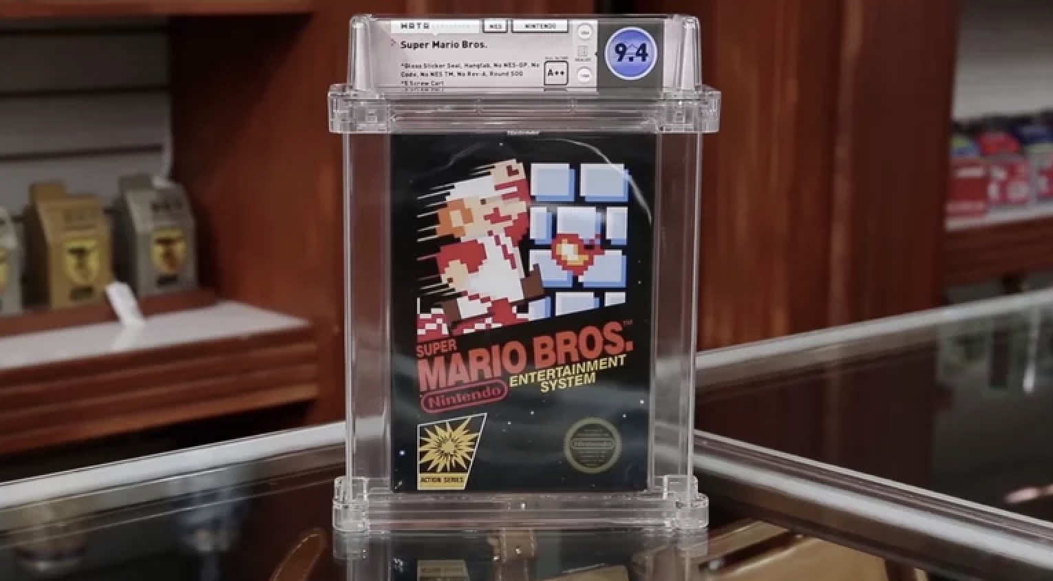 Super Marie Br Super Mario Bros. System Nintendo Entertainment 9.4