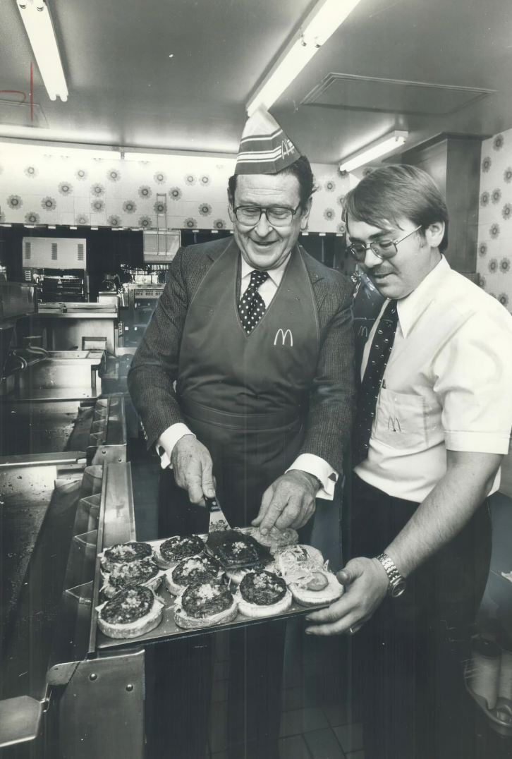 old mcdonalds kitchen