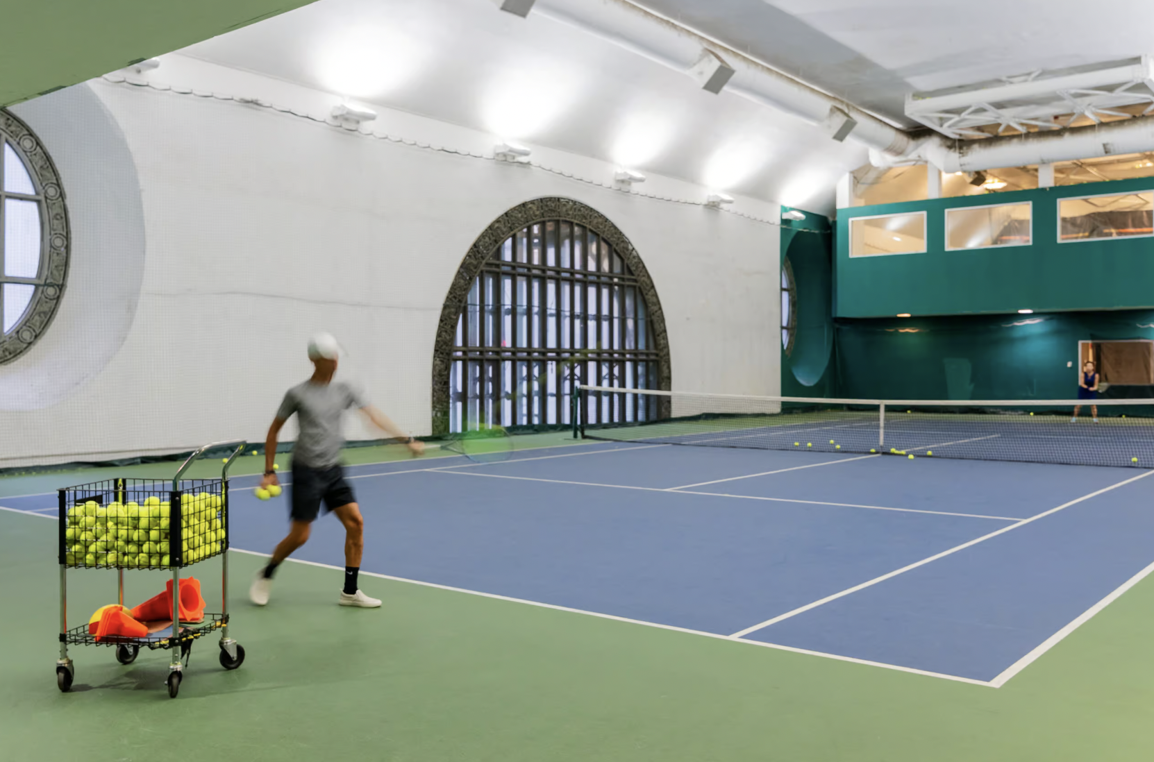 grand central station tennis court