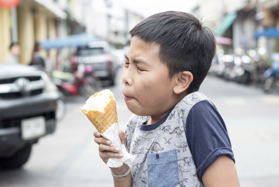 Brain freeze occurs when too much cold triggers pain sensors on the top of your mouth. Although unpleasant, your body does this to increase blood flow and warm the area. 