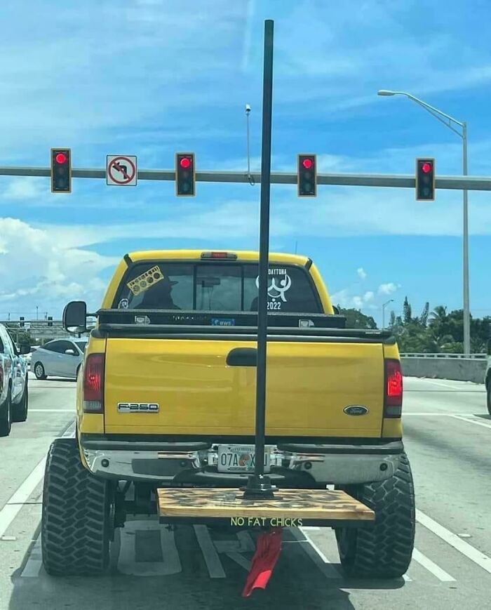 Mobile "adult dancer" truck.