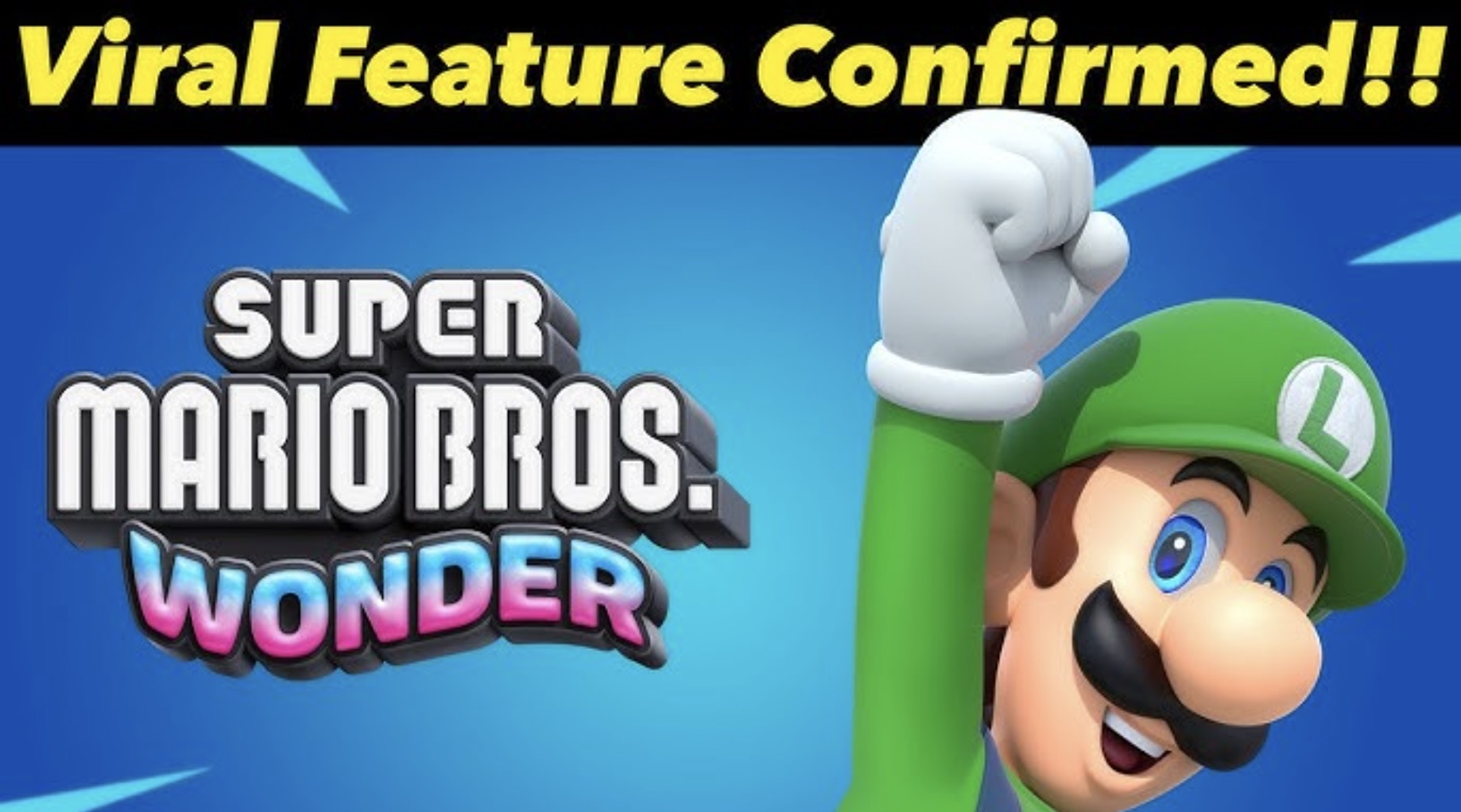 cartoon - Viral Feature Confirmed!! Super Mario Bros. Wonder