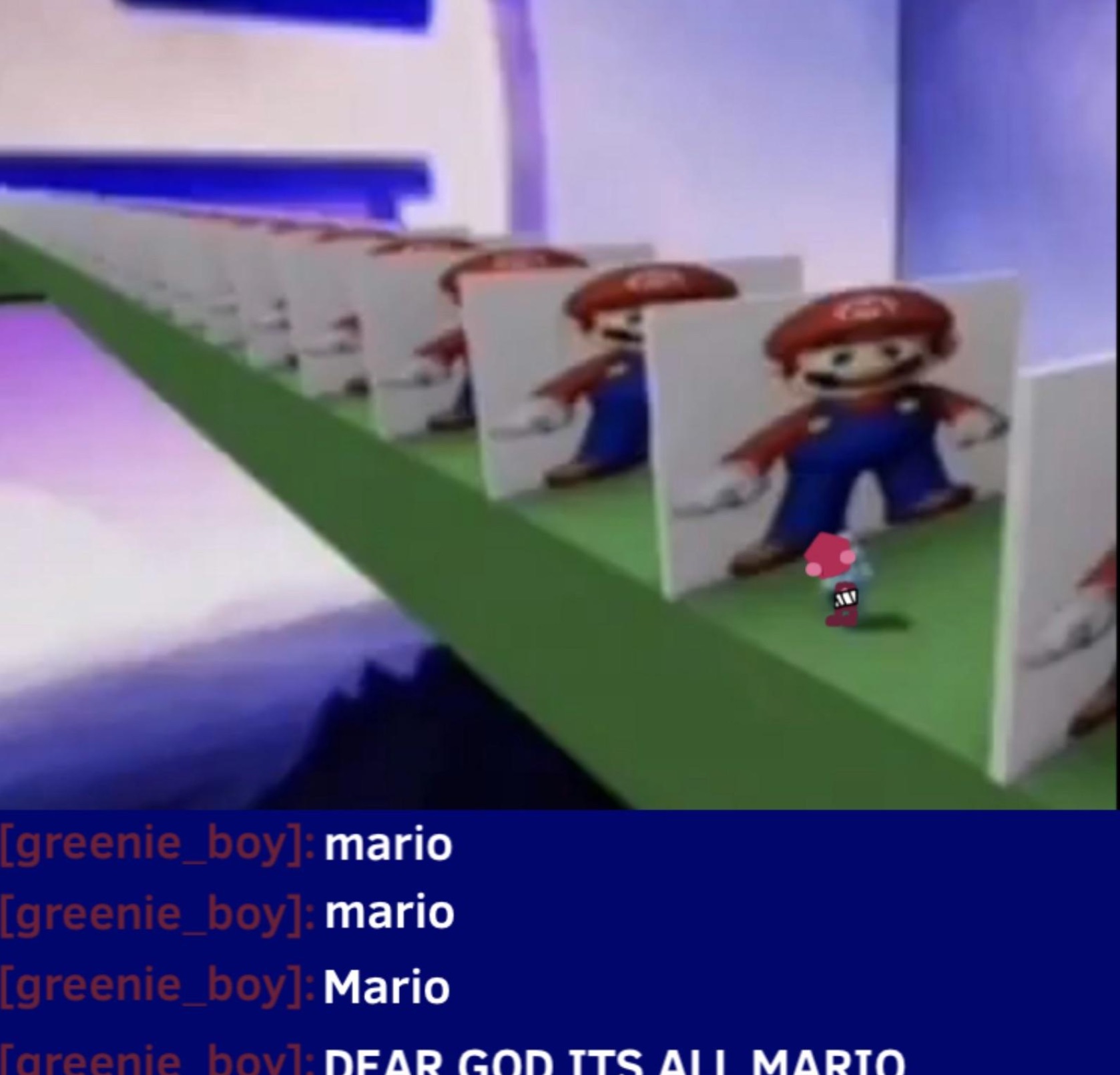 oh god its all mario - greenie_boy mario greenie_boy mario greenie_boy Mario areenie bovl Dear God Its All Mario