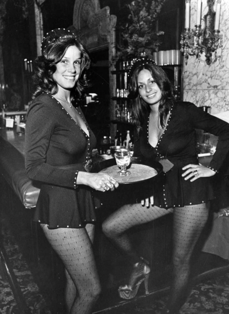 70s cocktail waitress