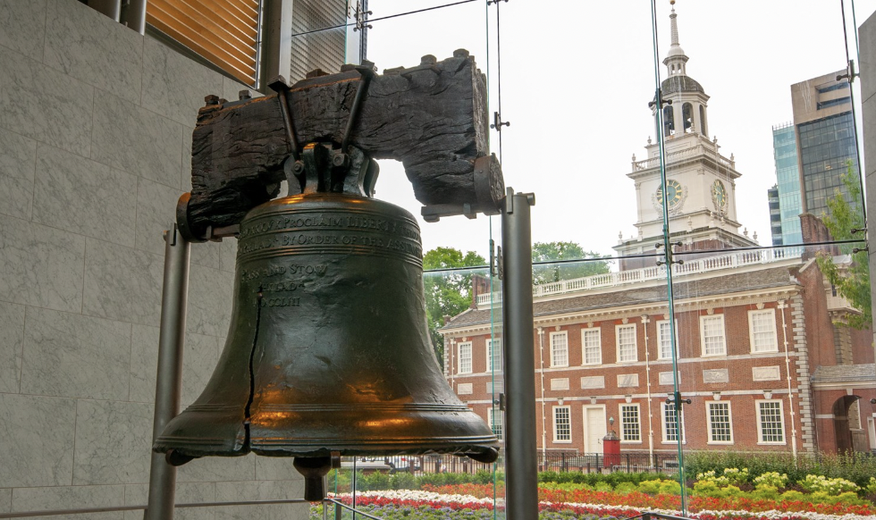 liberty bell inside