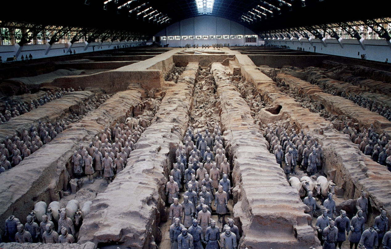 terracotta warriors