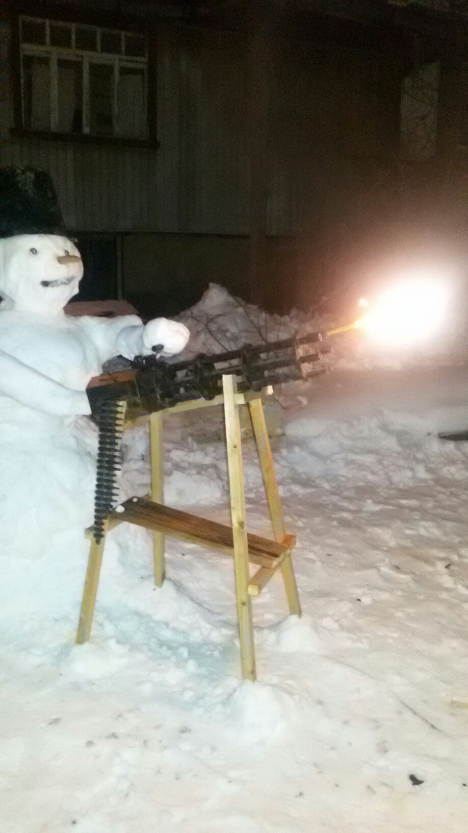 Be Careful Who You Call Snowflake: 26 Snowmen Armed to the Teeth 