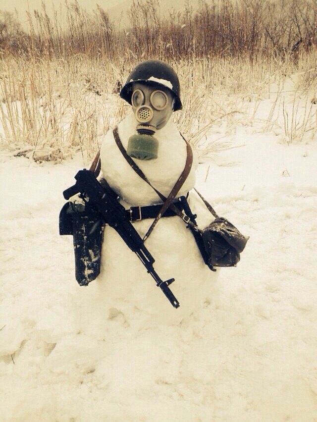 Be Careful Who You Call Snowflake: 26 Snowmen Armed to the Teeth 