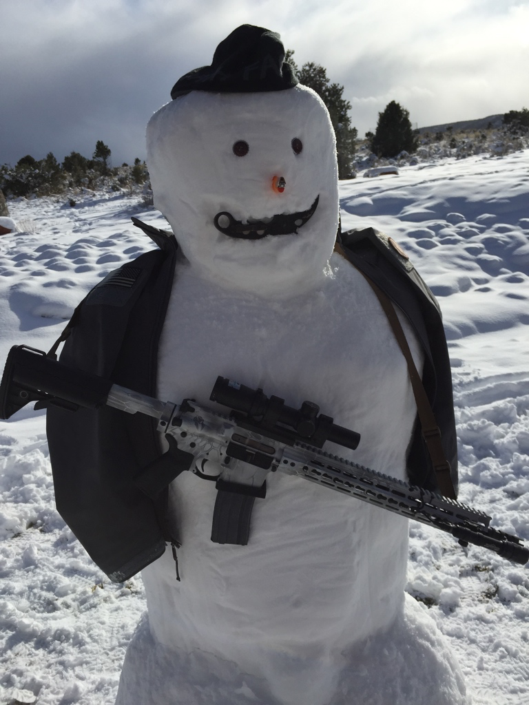 Be Careful Who You Call Snowflake: 26 Snowmen Armed to the Teeth 