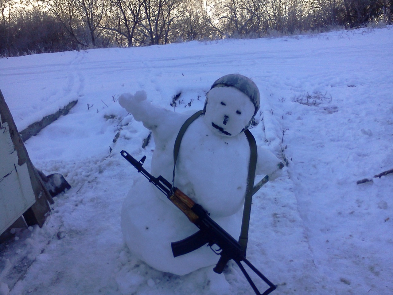 Be Careful Who You Call Snowflake: 26 Snowmen Armed to the Teeth 