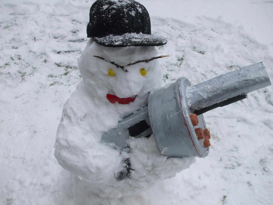 Be Careful Who You Call Snowflake: 26 Snowmen Armed to the Teeth 