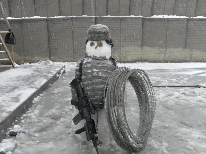 Be Careful Who You Call Snowflake: 26 Snowmen Armed to the Teeth 