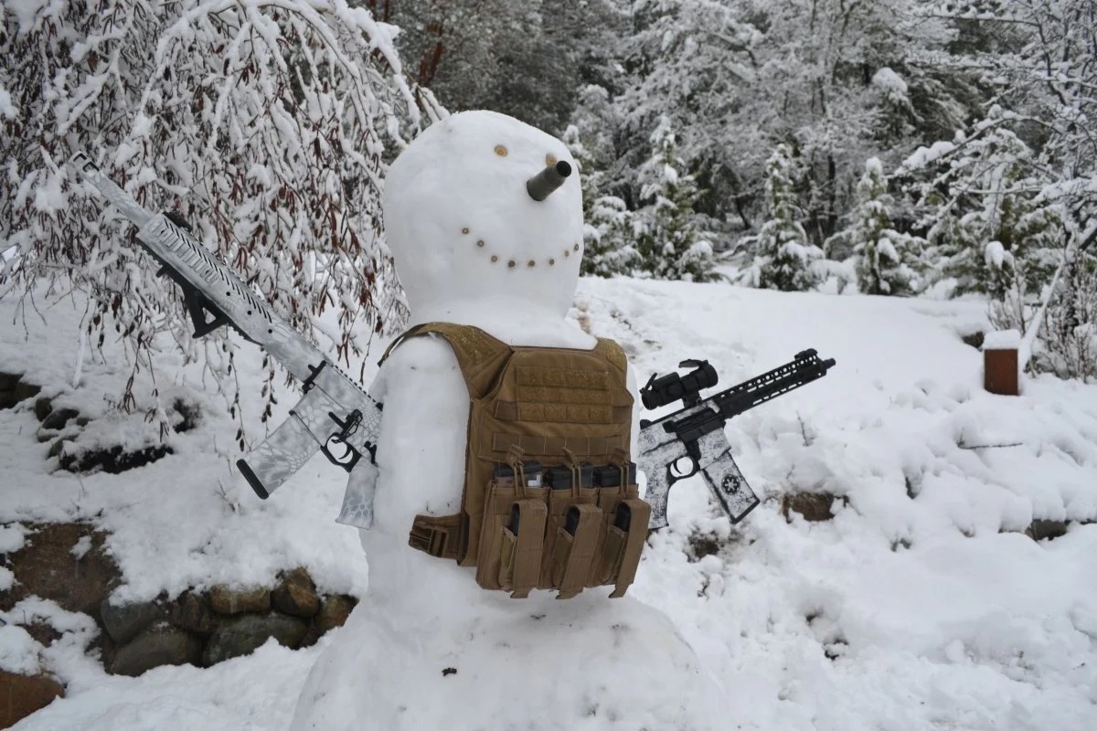 Be Careful Who You Call Snowflake: 26 Snowmen Armed to the Teeth 