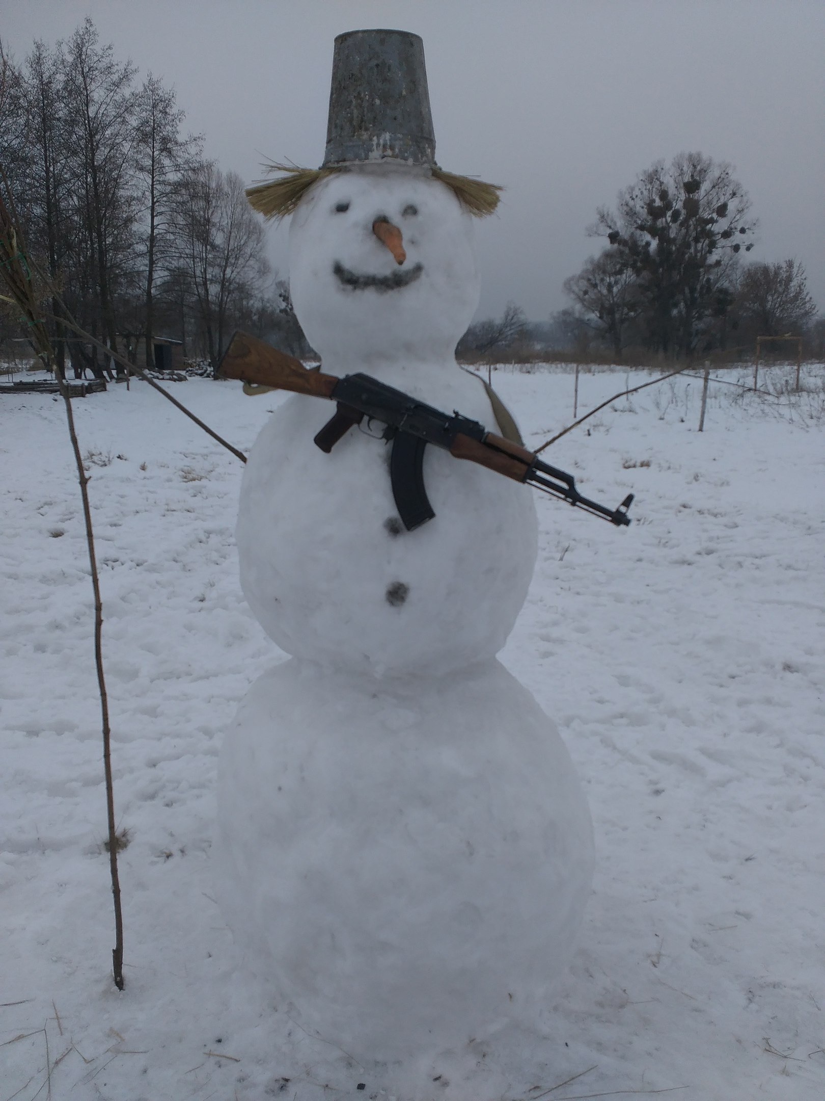 Be Careful Who You Call Snowflake: 26 Snowmen Armed to the Teeth 