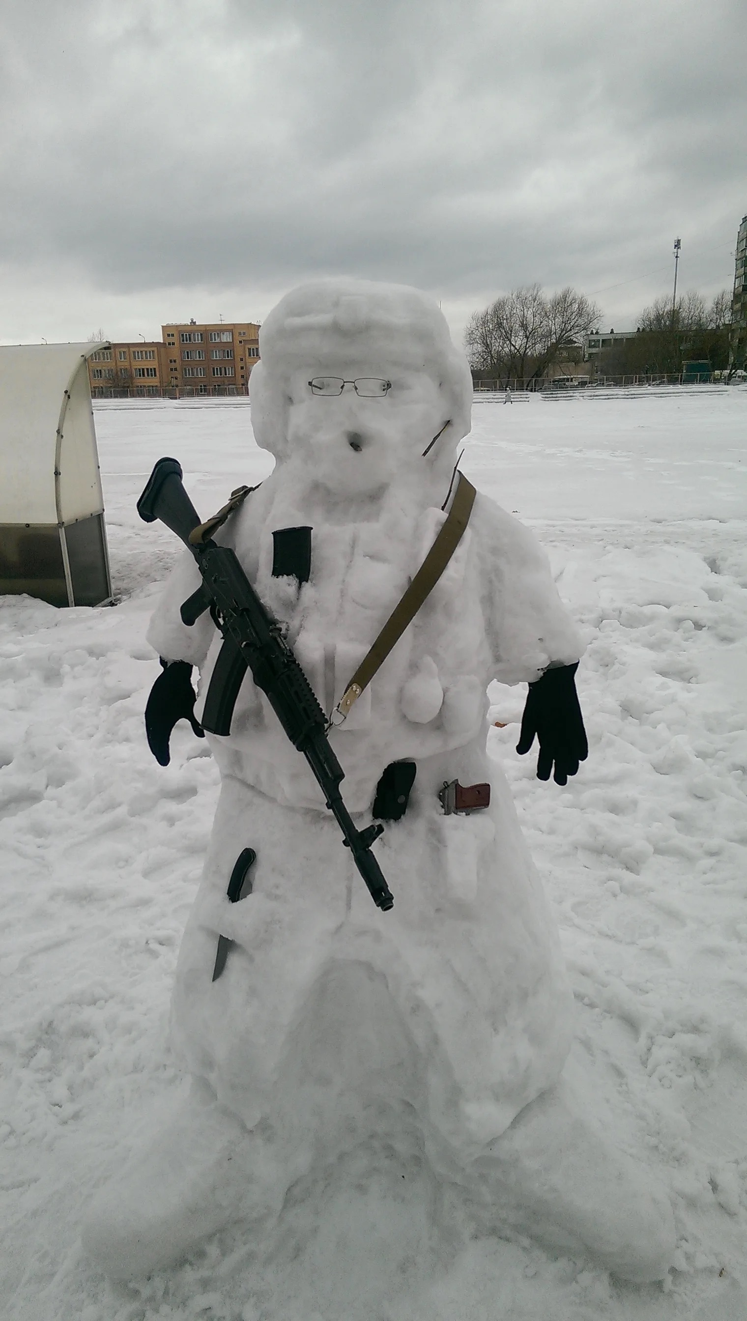 Be Careful Who You Call Snowflake: 26 Snowmen Armed to the Teeth 