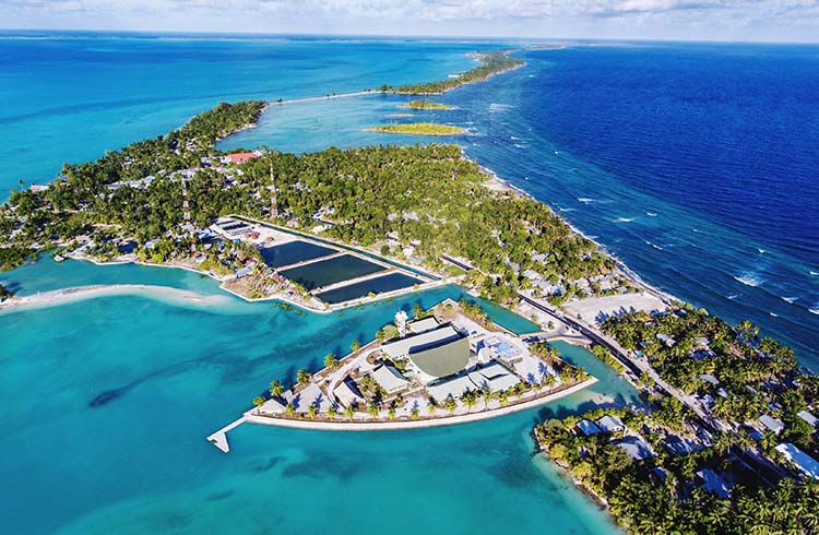 kiribati island