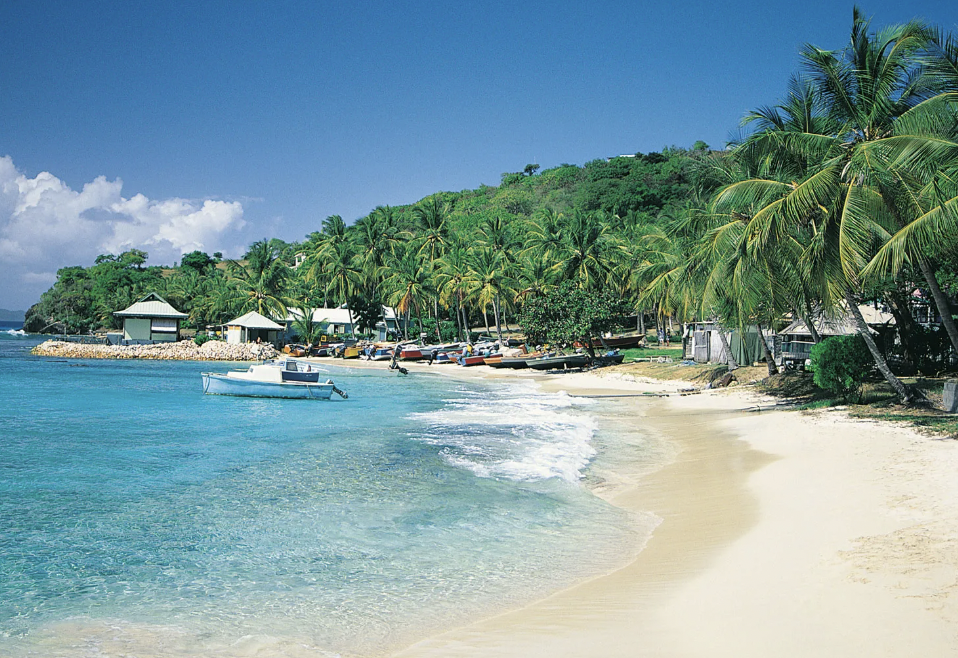 boris johnson holiday caribbean