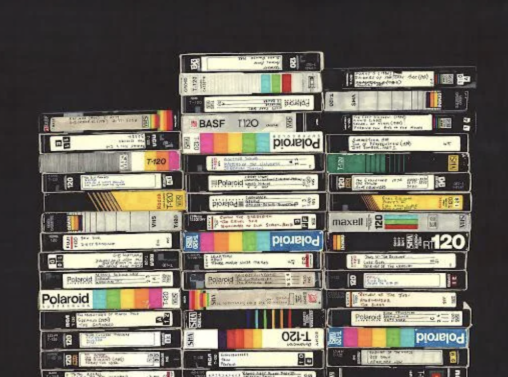 vhs stack - 100 B 120 T120 Pokyoit Polaroid T Basf T120 plodejod 120 Polaroid Sha 001 Reel 0 maxell 0211 Do Shn Sho 120