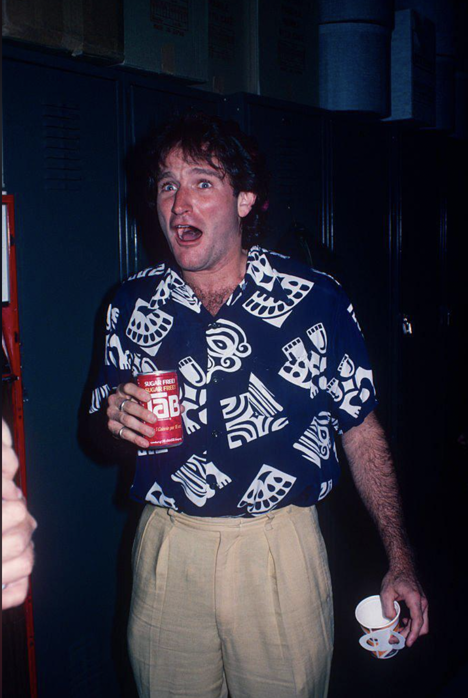 robin williams hawaiian shirt -