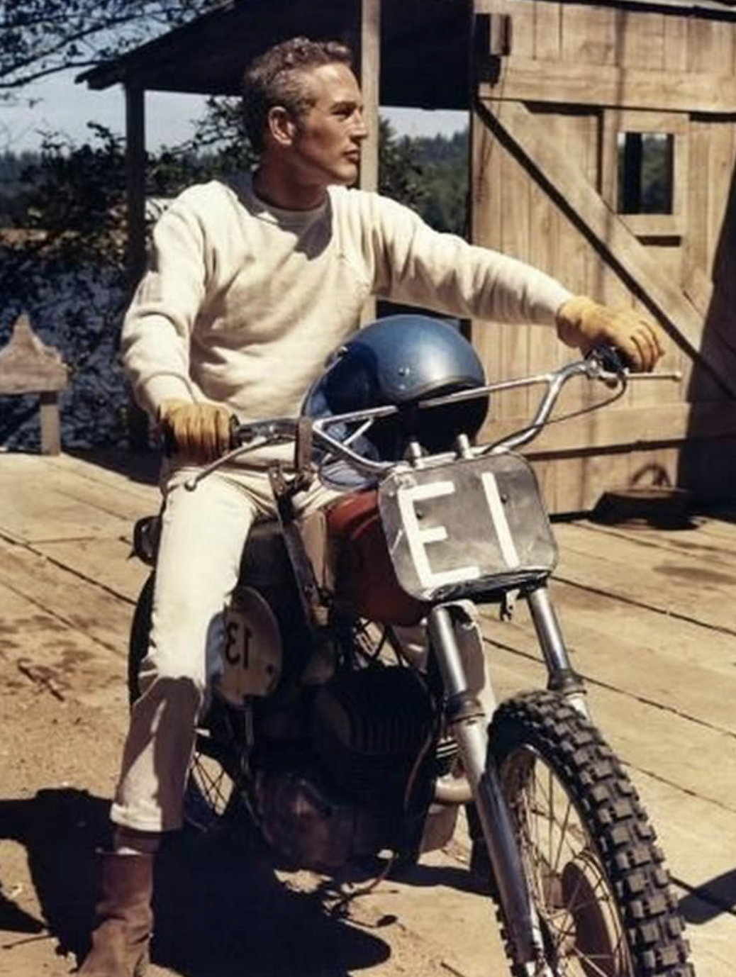 paul newman motorcycle - Ei