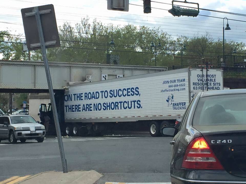 23 Truck Drivers Who Swore They Could Fit Under That Bridge