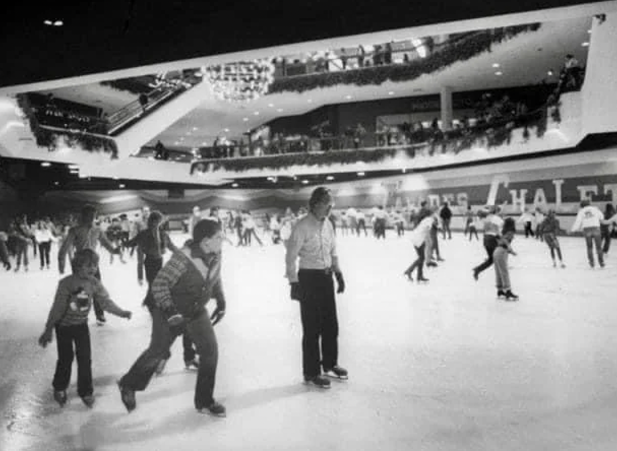 Indoor rink. 