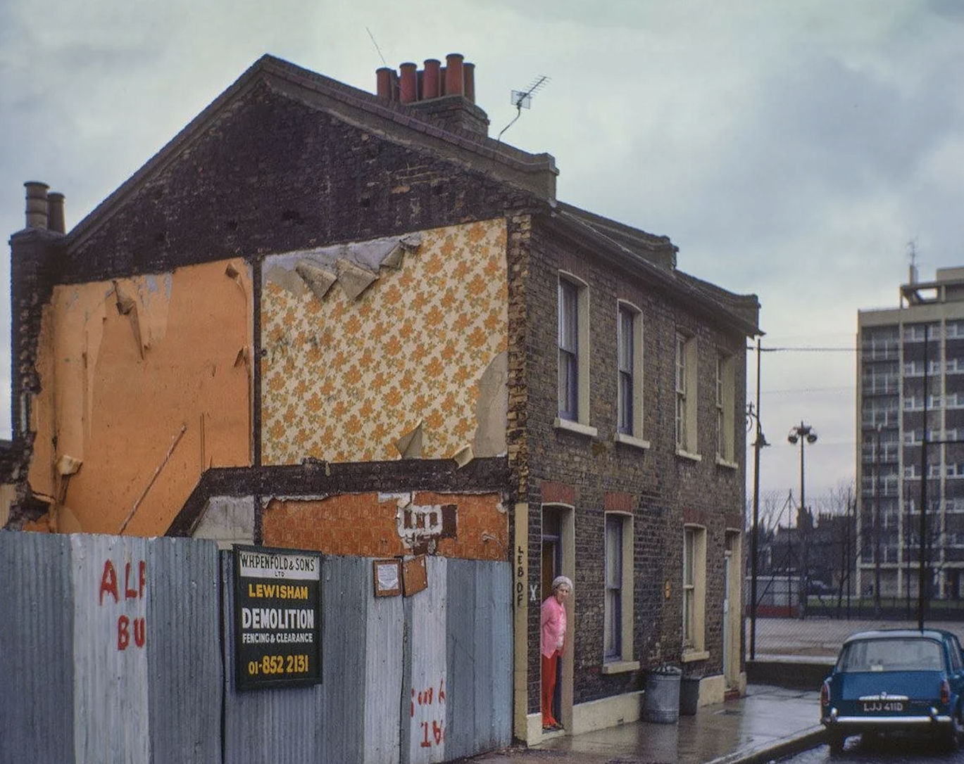 old east end london 1960s - Alf Bu Wheenhold Sons Lewishan Demolition Fencing Clearance 852 2131 16