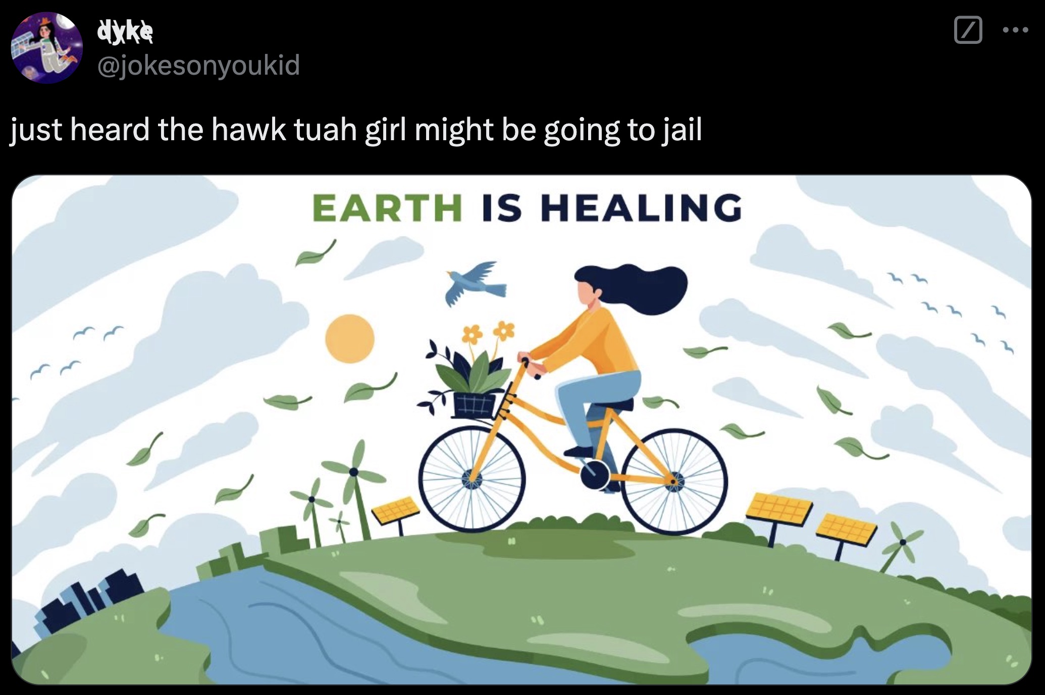 our environment class 10 - dyke just heard the hawk tuah girl might be going to jail Earth Is Healing