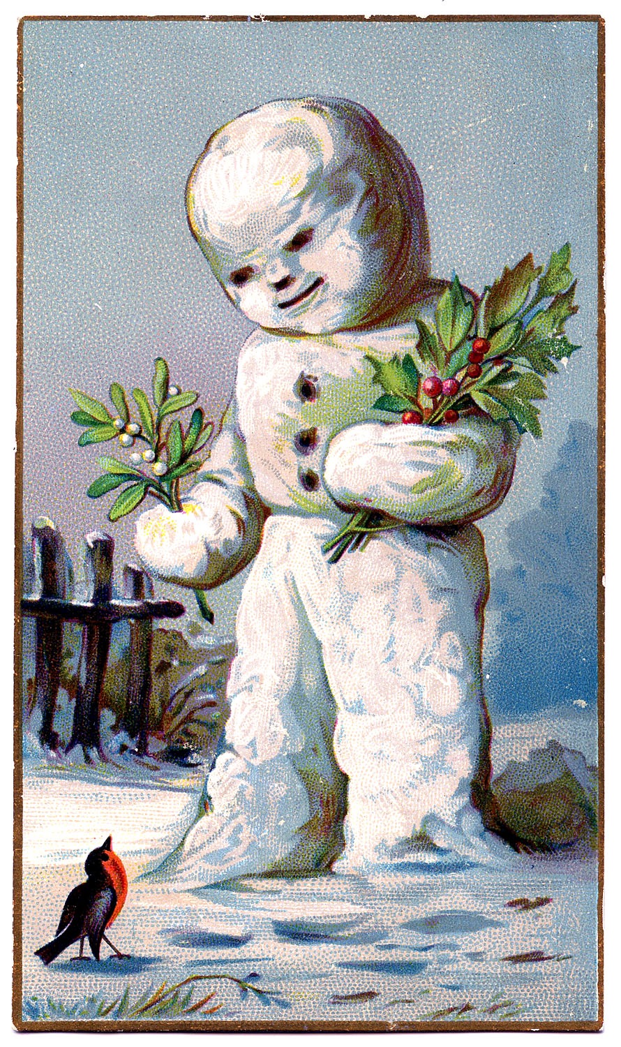 christmas victorian cards