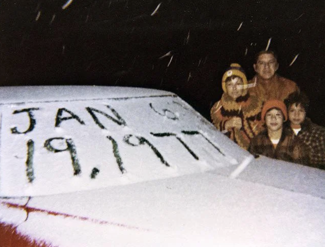 miami snow 1977 - Jan 19.1977