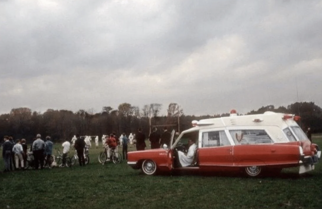 An ambulance in 1967. 