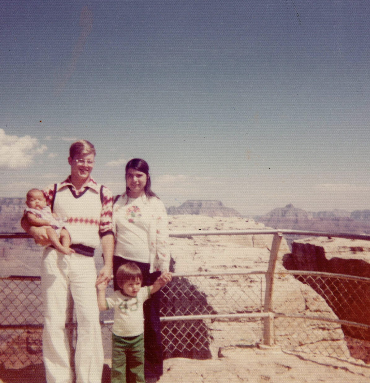 A family in 1975.