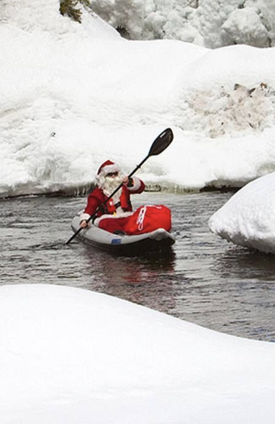 merry christmas kayak