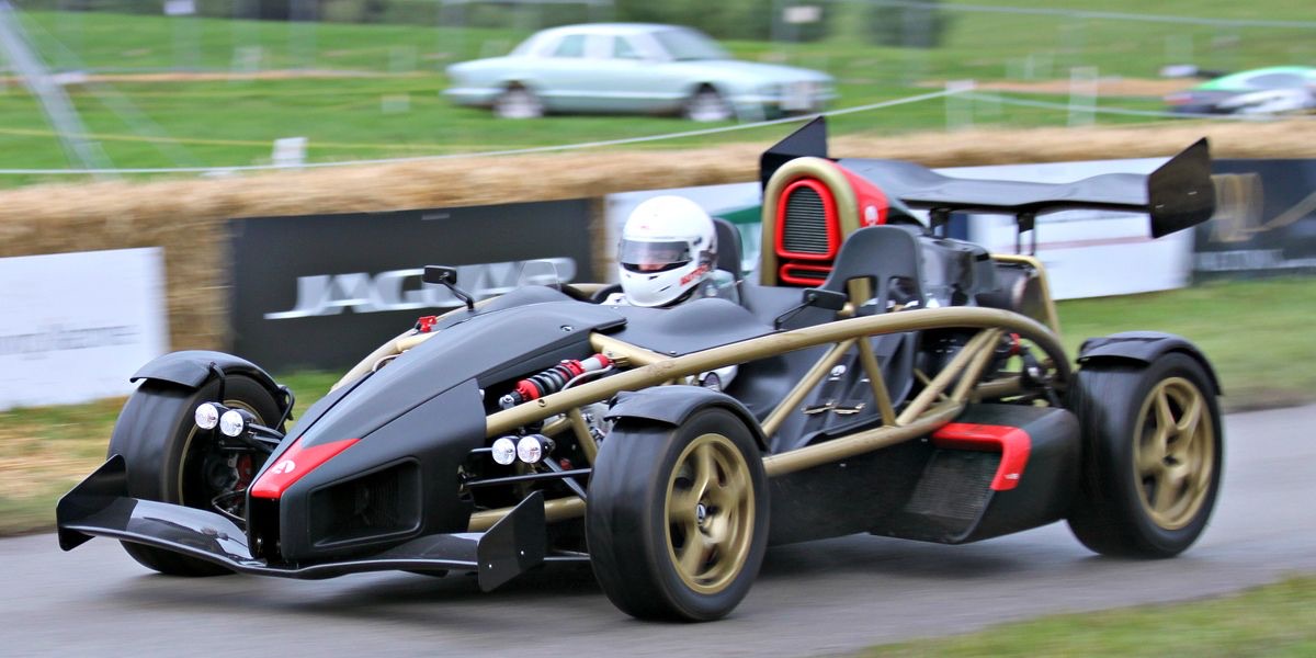 With one of the craziest power to weight ratios on the road, the Ariel Atom is essentially a 500 horsepower go kart. Is it road legal? Yes. Is it useful on the road in any way? No.